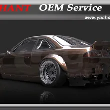 Стекловолокно FRP Body Kit Fender подходит для 1995 1998 S14 Zenki S14A Kouki RB V2