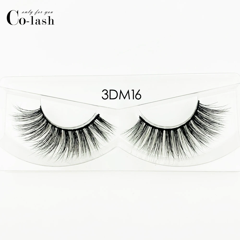 Colash ресницы 3D норковые ресницы натуральные объемные мягкие ресницы ручной работы натуральные длинные ресницы для наращивания настоящие норковые ресницы для макияжа