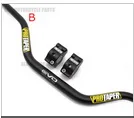 B black Мотоцикл 1 1/" 28 мм руль Жир Бар Ручка колеса трубы для CR YZ KLX KX WR RM WRF YZF RMX РМЗ KTM CRF Байк мотокросс - Цвет: B black