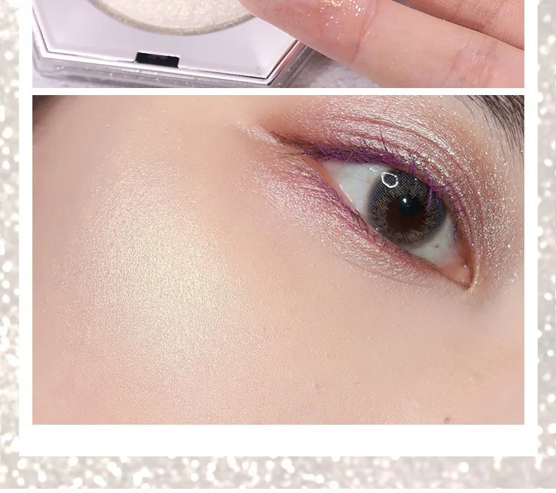 Beauty makeup blogger Рекомендуемая Алмазная зеркальная пудра пюре видное ношение яркий уход основные
