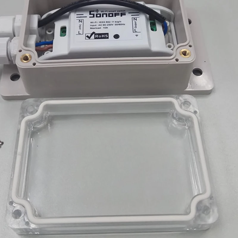 Водонепроницаемый распределительный бокс Sonoff IP66 водонепроницаемый корпус с