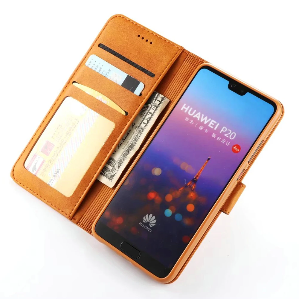 Чехол ZGAR для Huawei P20 Pro Lite роскошный чехол кошелек из искусственной кожи чехлы Nova 3E