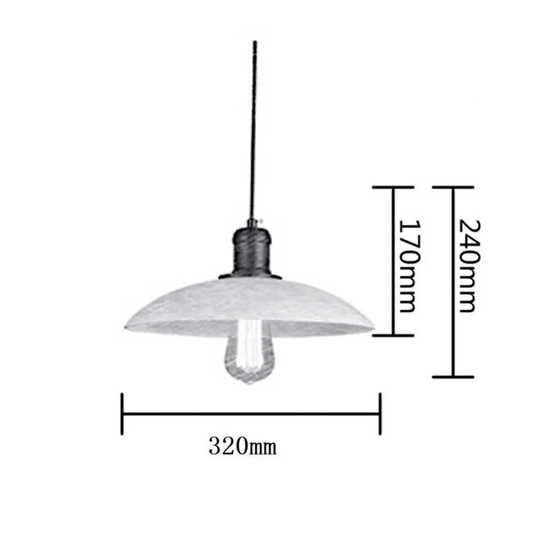 Современные подвесные светильники цветные абажуры из кованого железа