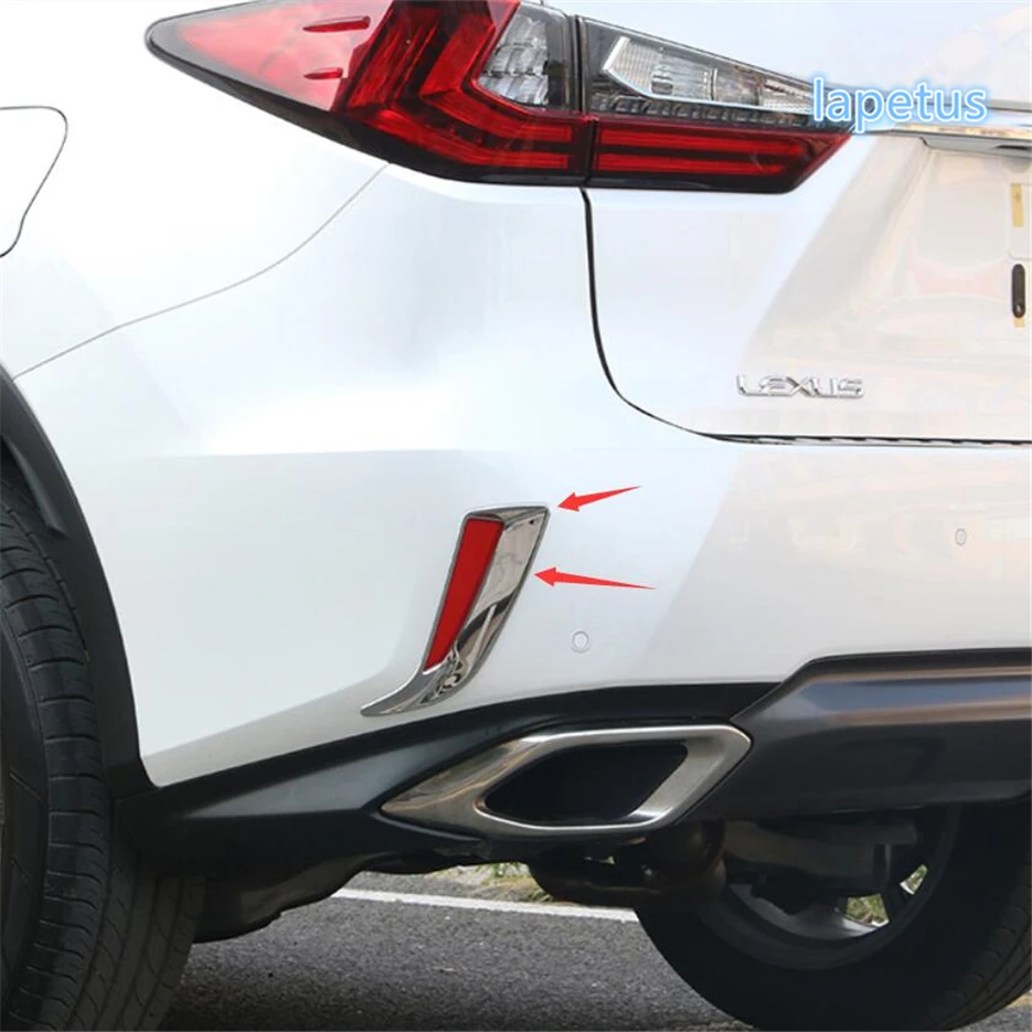 Lapetus подходит для Lexus RX RX450h 2016 2017 2018 2019 2020 хромированные задние противотуманные