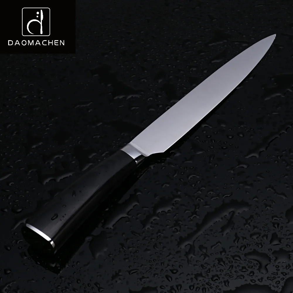 DAOMAOCHEN ножи для нарезки 8 дюймов высококачественный стальной нож шеф-повара кухонные ножи цветные деревянные ручные кухонные инструменты