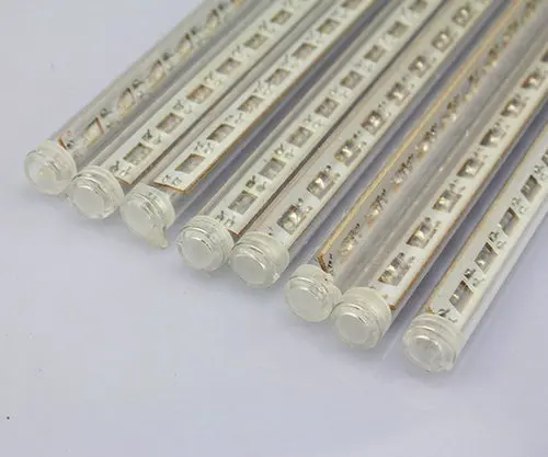 50 см 240led светодиодное украшение для праздника метеоритный дождь свет 8 трубок
