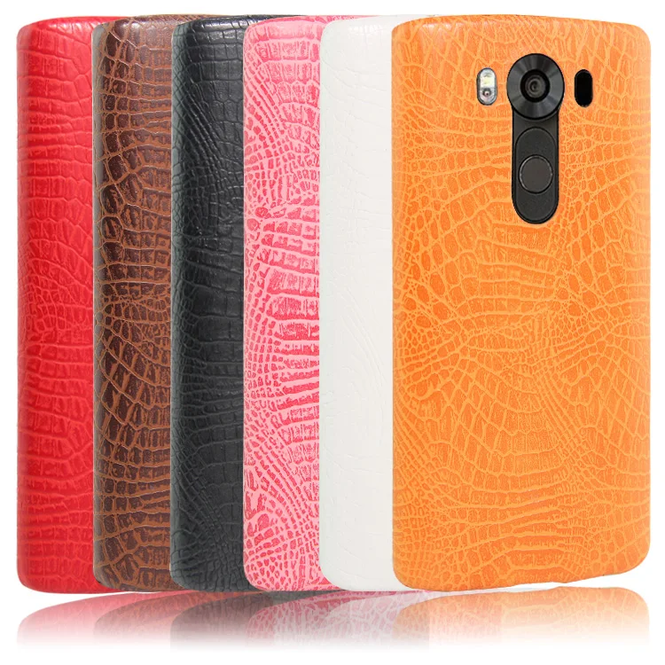 

2016 New arrival For LG V10 F600 H968 Case Luxury Crocodile Skin Case Cover LG V10 Phone Bag Case