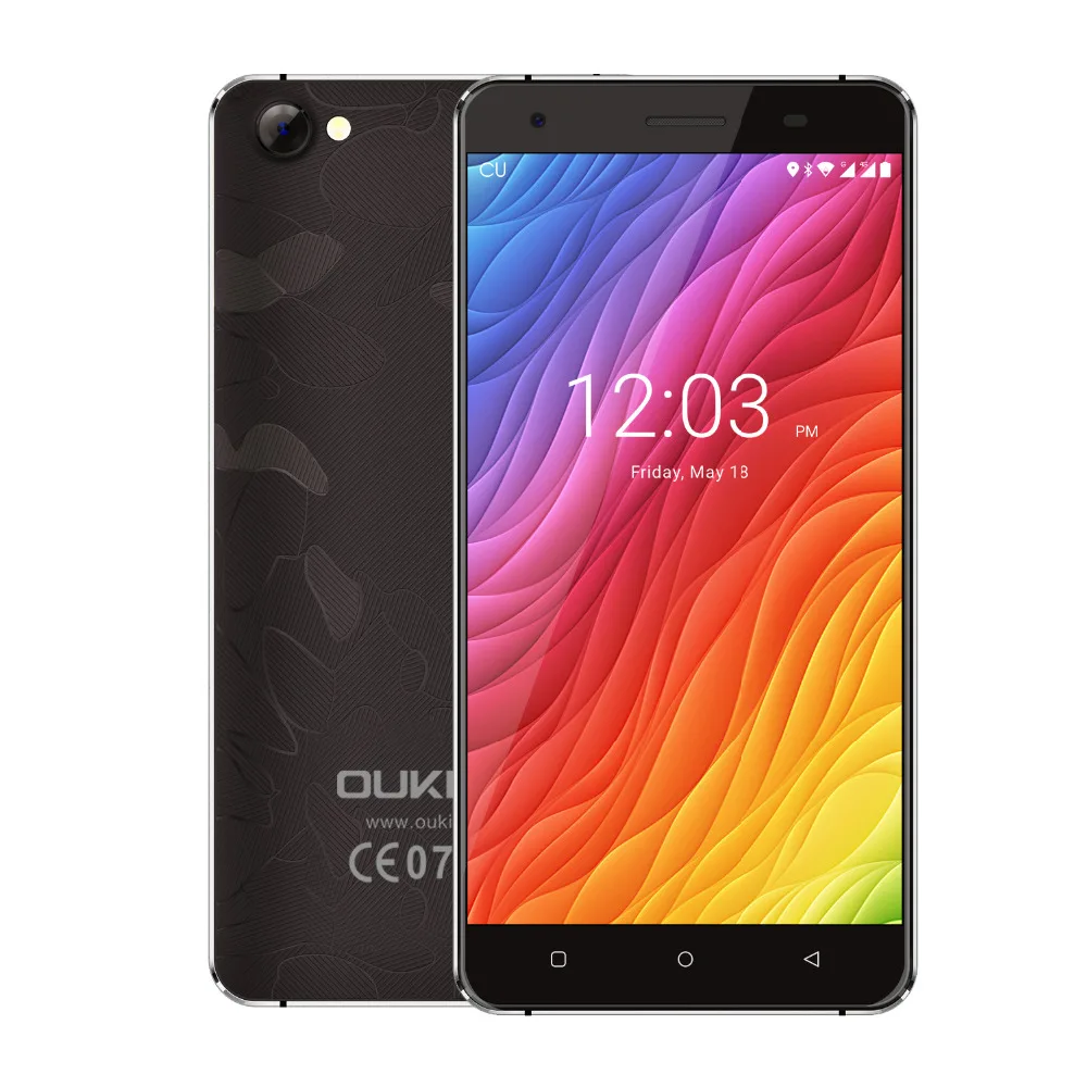 Восстановленный Смартфон OUKITEL C5 PRO 5 0 дюймов Android 6 4G 2 ГБ + 16 Гб MTK6737 четырехъядерный