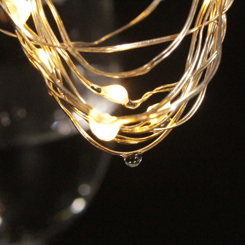 2 м светодио дный светодиодные провода струнные огни водостойкая батарея Фея