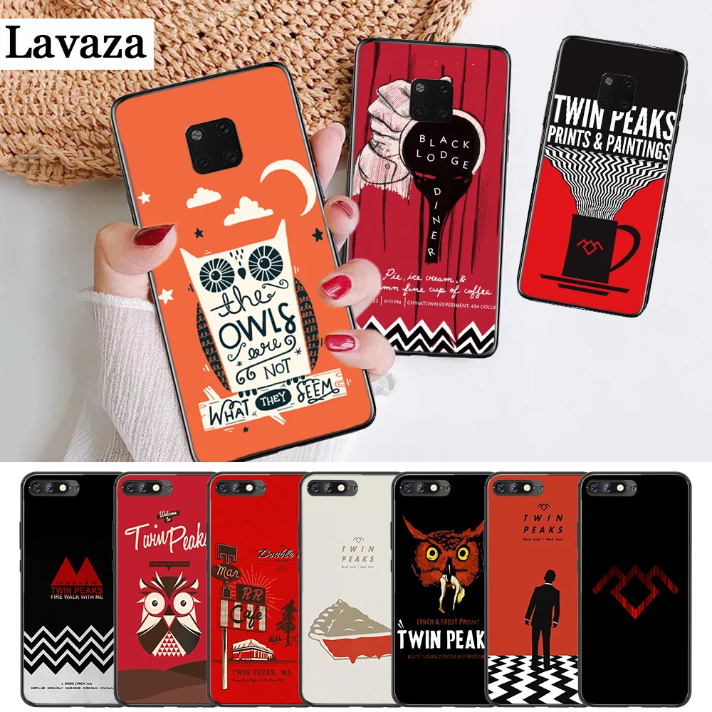 Силиконовый чехол Welcome To Twin Peaks для Huawei Mate 10 Pro 20 30 Lite Y5 Y6 Y7 Y9 Prime 2019 2018 2017|Бамперы| |