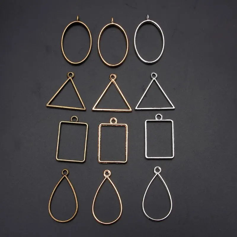 10 шт. геометрические пустотелые квадратные прессованные рамки для цветов