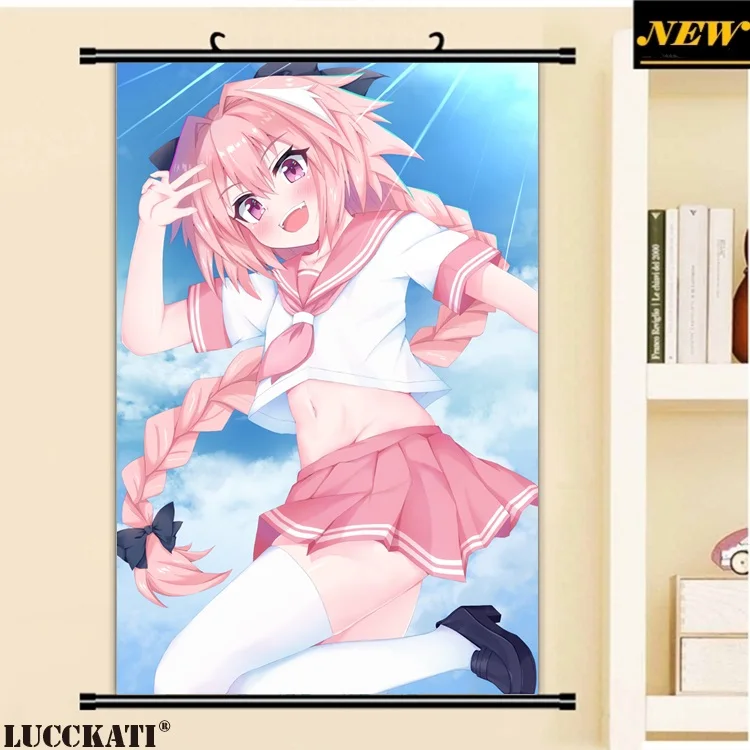 40X60 см Fate grand order Fate/go Fgo Сексуальная лоли калочка мультфильм аниме Искусство Настенная картина плакат прокрутка Ткань Холст Живопись - Цвет: M