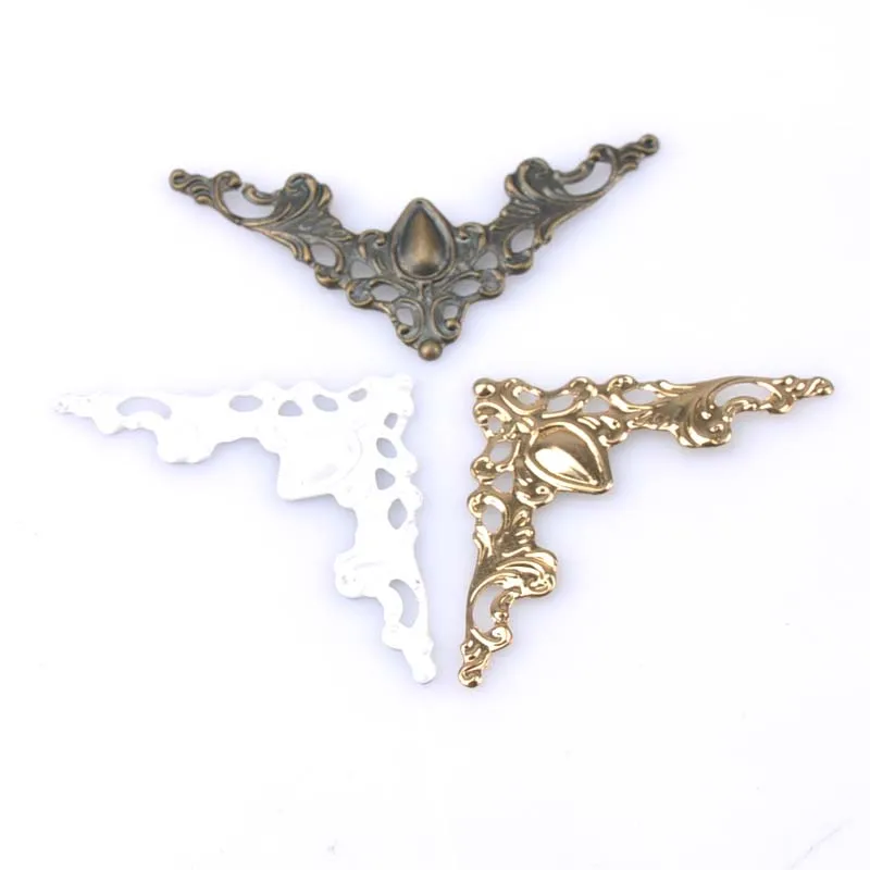 20 шт. Великолепные Металлические Альбомы для книг угловые протекторы коробки