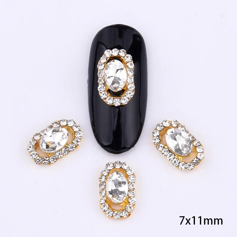 TCJ14a 10 шт. Кристалл ongles decoracion Унас блестящие драгоценные камни для ногтей Амулеты Стразы для украшения ногтей материалы инструменты поставки TCJ12~ 16 - Цвет: TCJ14a