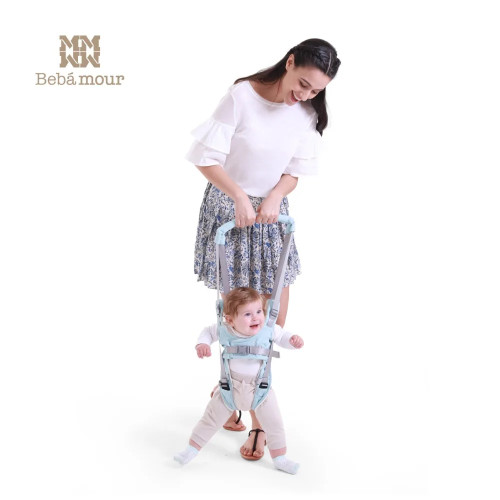 Bebamour Baby Walking Harnesses Safety Kid Keeper Fashion Learning Assistant Toddler Leash Backpack Infant Walker | Мать и ребенок