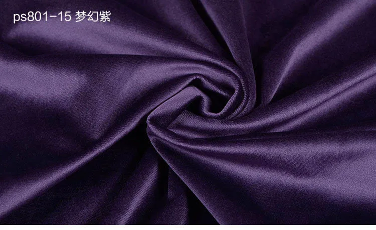 15 Dark Purple Толстый Карандаш Складки Спальня в Шторы драпировки тяжелые роскошные шторы для отель Гостиная кафе ресторан шторы плотные для спальни шторы детские римская штора штора ткань для штор шторы для кухни шторы для гостиной - Цвет: 15 Dark Purple