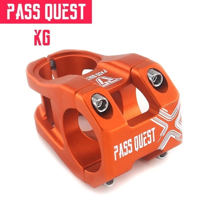 Pass Quest KG 31,8 мм 28,6 мм велосипедный стержень DH ENDURO AM DJ 35 мм MTB Горный шоссейный велосипед Горный FR велосипедный стержень велосипедные детали - Цвет: Orange