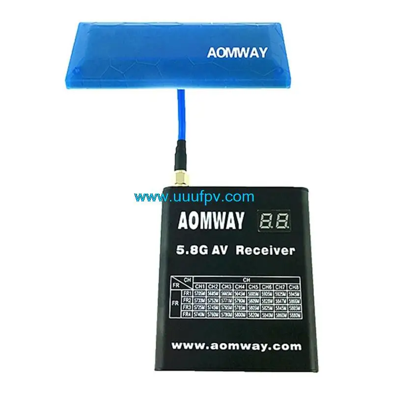 

Aomway FPV 5.8G 13db High Gain Antenna Signal Booster Diamond Directional Antenna SMA RP-SMA FOR RC Receiver Drone Transmitter