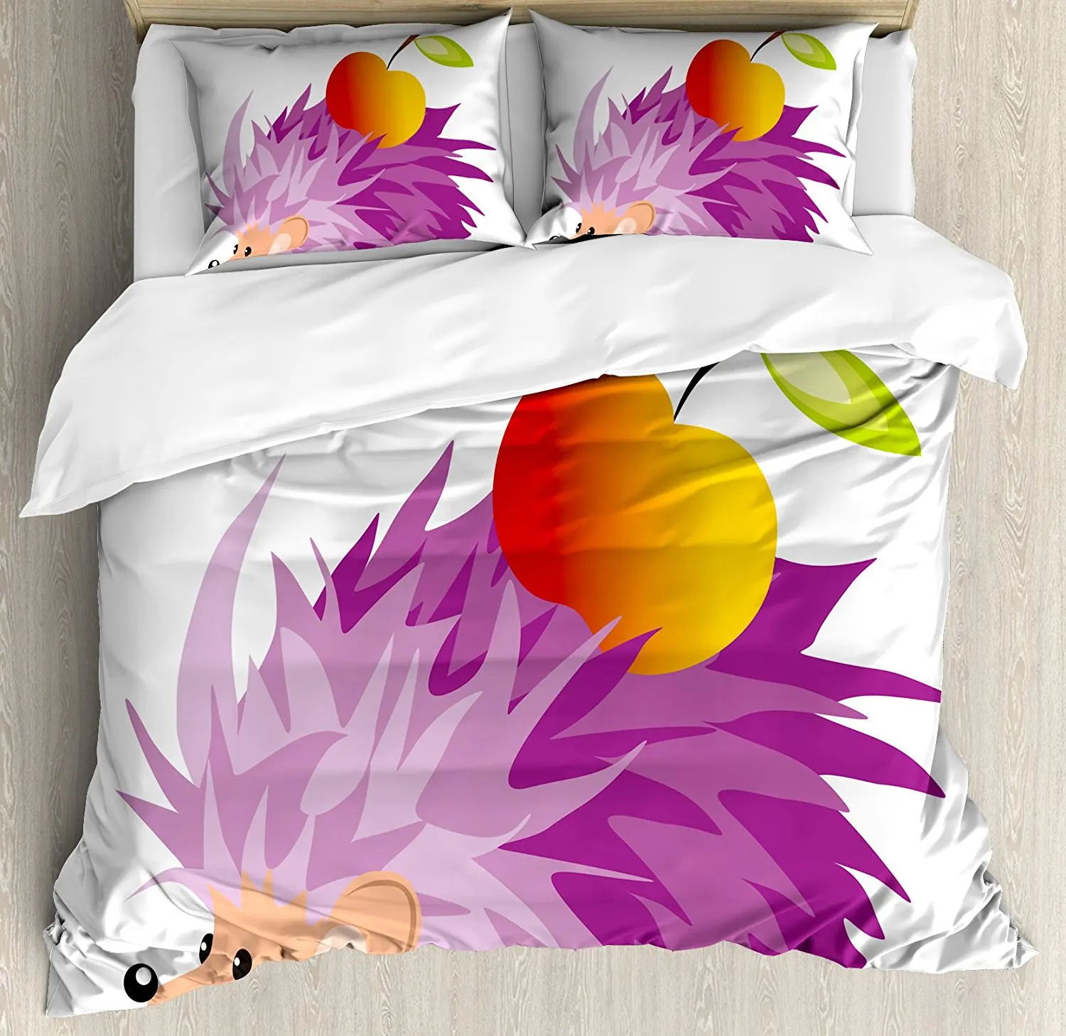 Ежик постельное белье Аннотация животных Apple мультфильм Стиль рисунок