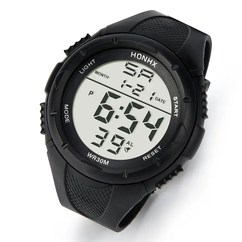 hot Brand LED Digital Mens Military Watch Men Sports Watches 5ATM Swim Climbing Fashion Outdoor Casual Wristwatches 20 | Наручные часы