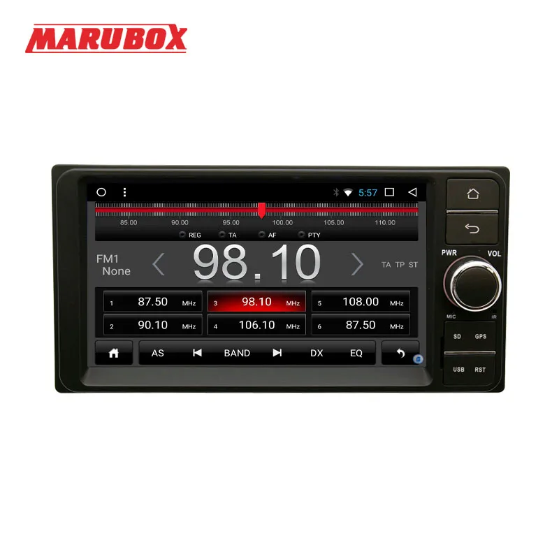 Marubox 7A701T3 Автомобильная универсальная магнитола для Toyota на базе Android 7.1