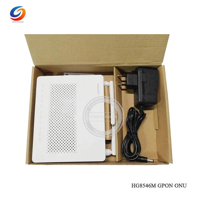 Бесплатная доставка epacket 100 шт./лот HW HG8546M GPON ONU 1GE + 3FE 1TEL USB wifi|Оптоволоконное