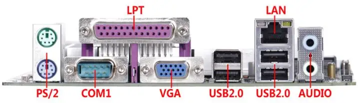 Новая оригинальная материнская плата Mini-ITX для Intel D425 cpu IPC SBC Встроенная Материнская плата с 2* COM 1* LAN LPT PS/2 для POS ATX power