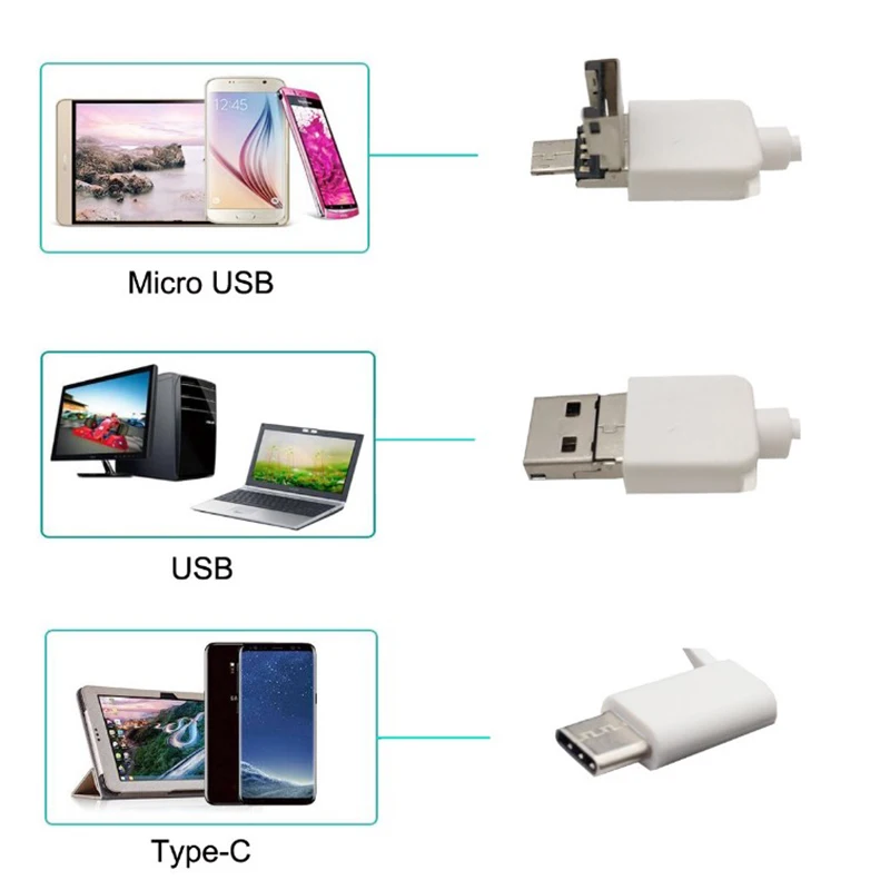 3 в 1 USB порт для очистки ушей эндоскоп HD визуальные уши ложка с мини камерой