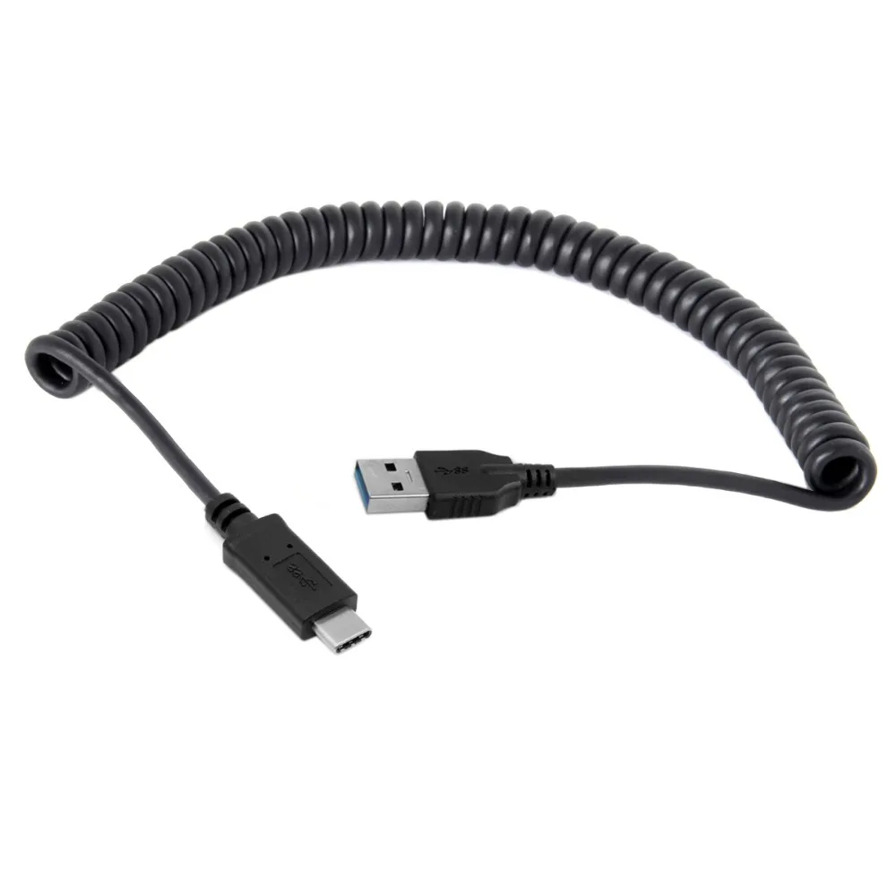 Эластичный Внешний USB 3 1 Type C к 0 A Кабель для передачи данных планшета телефона и