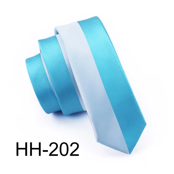 HH202 Новинка года, 20 стилей, модный тонкий галстук, узкие шелковые мужские галстуки Свадебный вечерний для жениха,, ширина 5,5/6 см - Цвет: HH202
