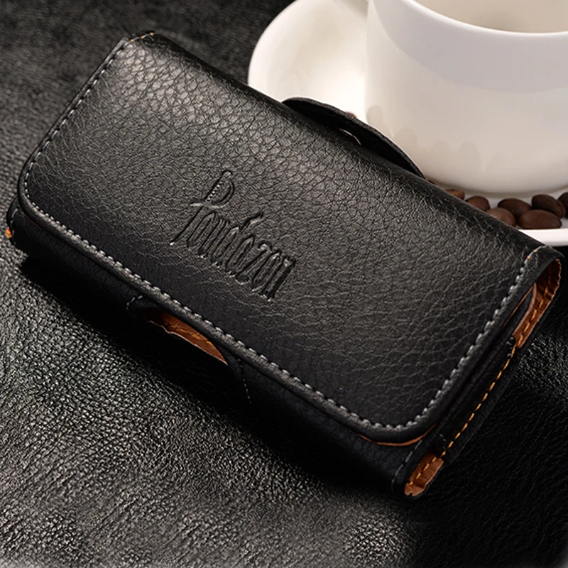 Top grade Universal Holster skin Waist hanging Belt Clip Leather Pouch Cover Case For xiaomi redmi 4x 4 pro note mi 5s max | Мобильные