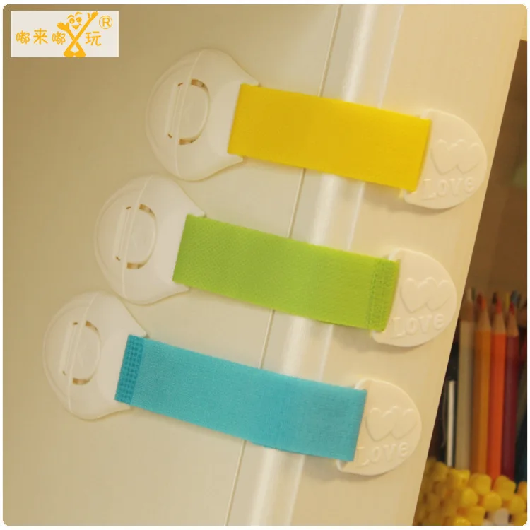 

1pcs 2016 High Quality Wholesale 5 Colors Child Safety Drawer Locks Cabinet Door Kids Safty Drawer Lock Baby