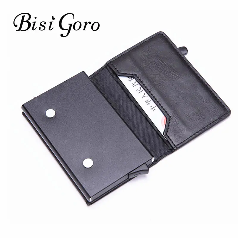 Кошелек для карт Bisi Goro 2019 с RFID защитой новые кошельки монет чехол повседневный