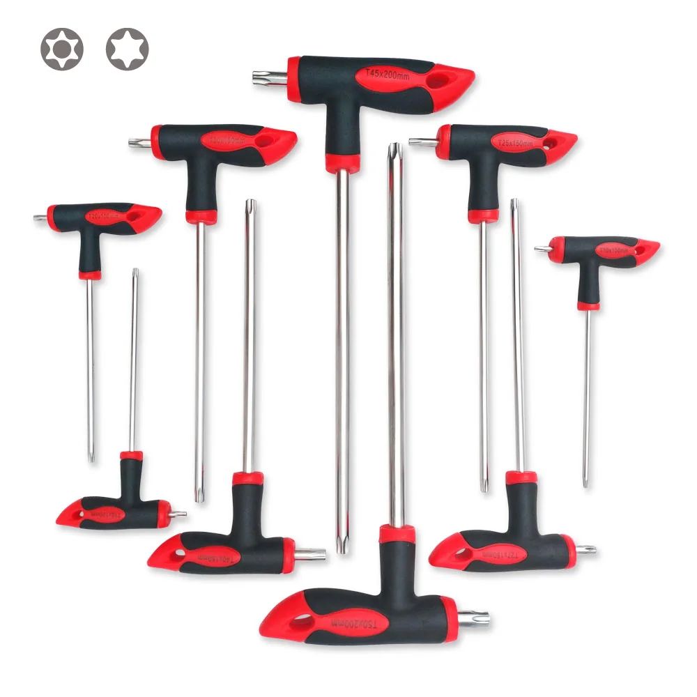 Набор отверток Torx набор с шестигранным ключом T10 T15 T20 T25 T27 T30 T40 T45 T50 S2|Гаечный ключ|