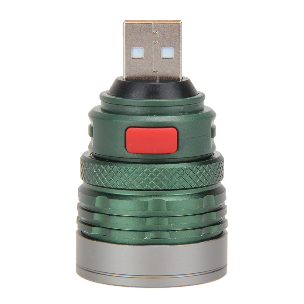 Мини USB светодиодный светильник-вспышка с 3 режимами, Портативные велосипедные фары, лампы 3 Вт, расширяющийся перезаряжаемый передний велосипедный светильник фонарь, ручка, светильник