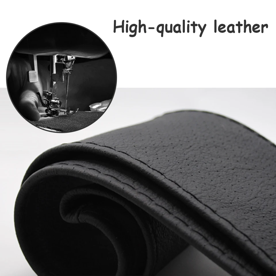 ZDPARTS 38 см кожа автомобилей чехлы рулевого колеса автомобиля для Audi A3 A4 B7 B8 B6 A6 C6 C5 Q5