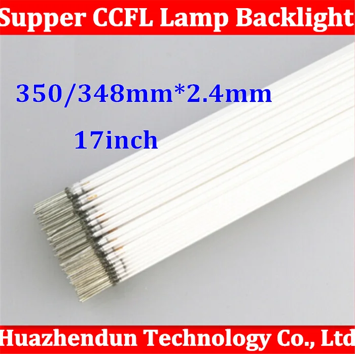 100PCS High Quality CCFL 350 mm * 2.5 mm 17  4:3 LCD Backlight Lamp 348mm*2.5mm CCFL 350mm backlight tube