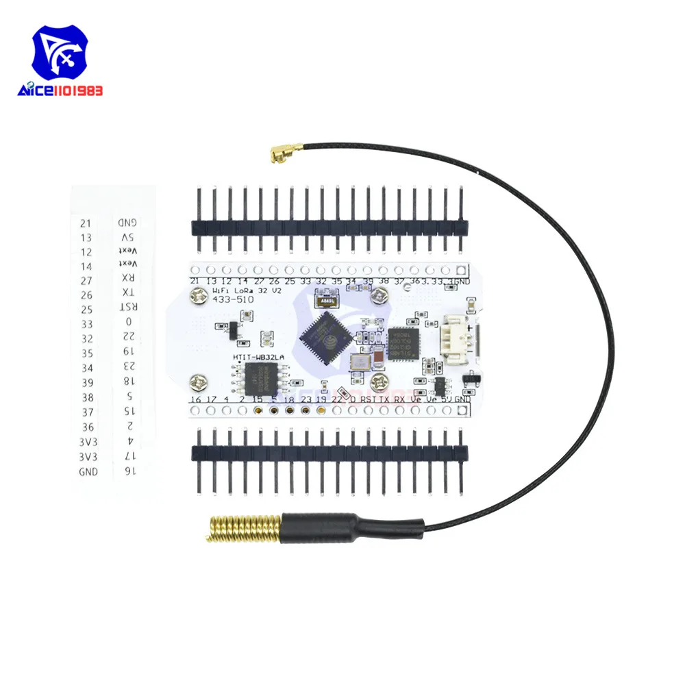 ESP32 LoRa SX1278 0.96 Inch Blue OLED Display Bluetooth WIFI Lora Kit 32 Module IOT Development Board 433MHz for Arduino | Электронные