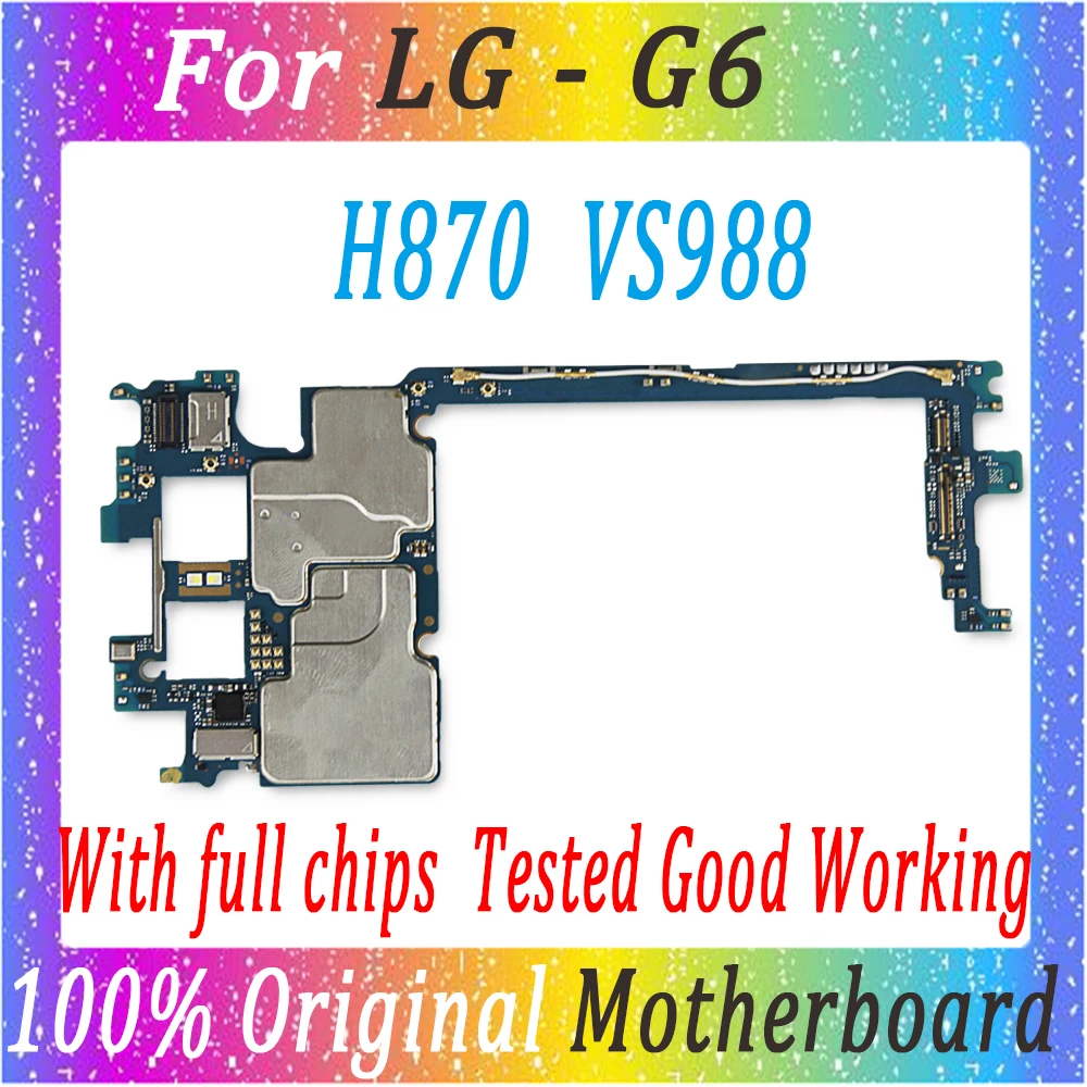 32 Гб оригинальная разблокированная материнская плата для LG G6 H870 VS988 с полным
