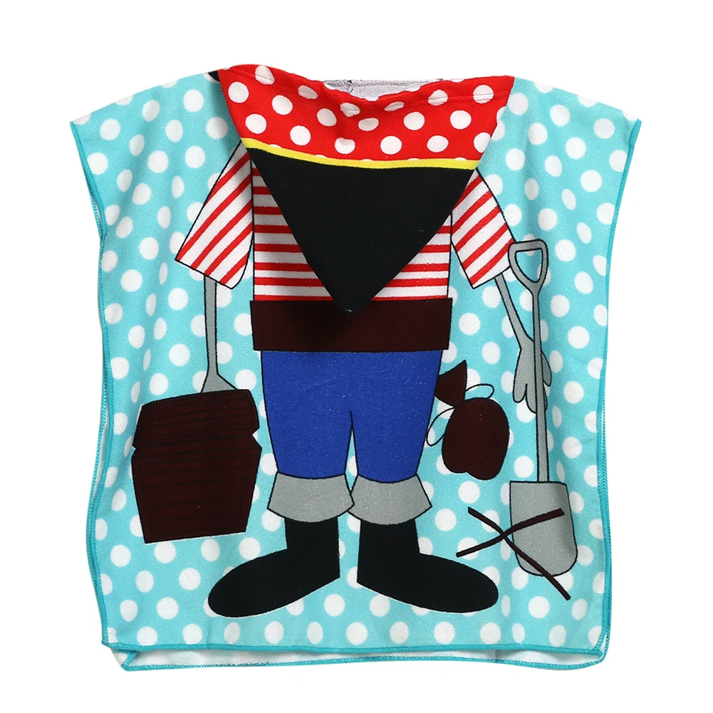 Детские полотенца милое мультяшное пляжное полотенце с капюшоном мягкое банное