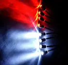 YUKALA 8 светильник комплект RC автомобиль аксессуары светодиодный свет радиоуправляемого автомобиля светильник с сплава светильник приспособление для 110 18 ру дрейфующаяобувь на плоской подошве и рисунком Монстер Хай для грузовых автомобилей