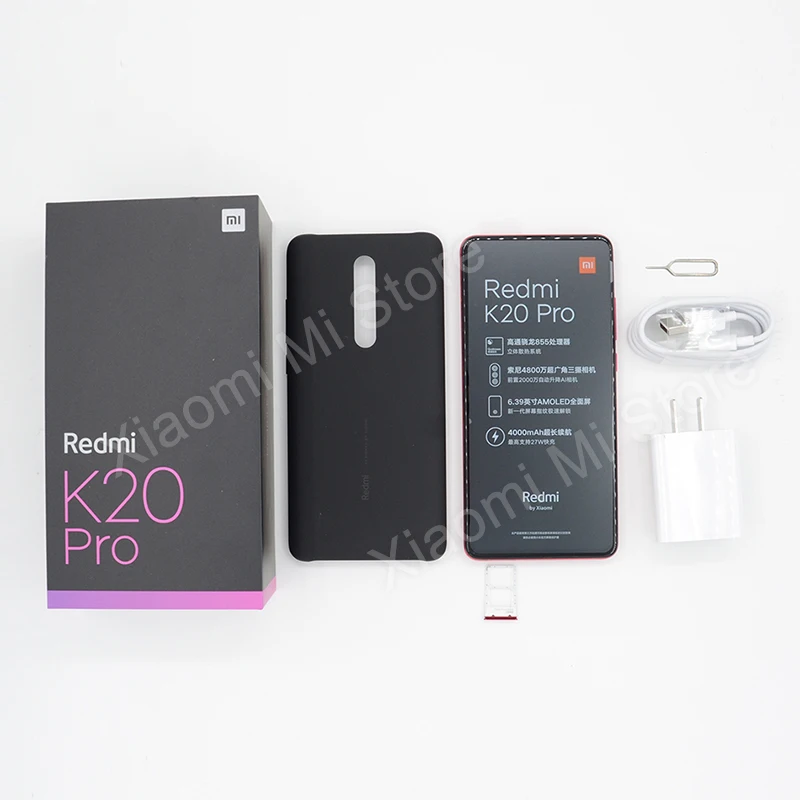 Xiaomi Redmi K20 Pro 8 Гб 256 мобильный телефон Snapdragon 855 48MP + 20MP камера 4000 мАч аккумулятор 6 39