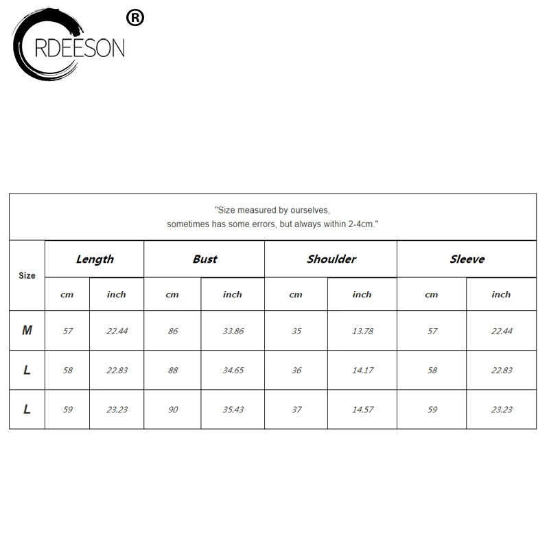 ORDEESON 2018 новые модные летние свободные топы с длинным рукавом для девочек черный