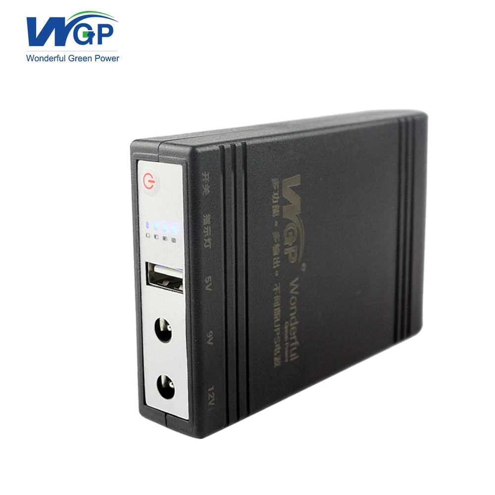 3 в 1 Внешний аккумулятор mini ups 12В dc Источник бесперебойного питания резервная