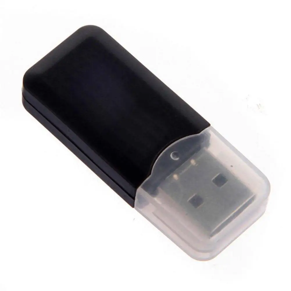 Черный Крутой карамельный цвет USB ридер FDUK TF кард-ридер высокая скорость 2,0 гарантированное качество мини-кард-ридер - Цвет: Черный