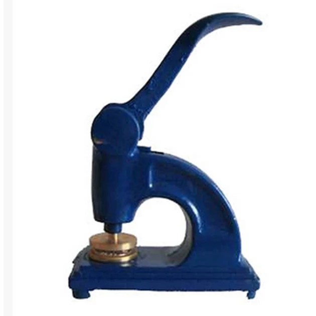 Специальное предложение штамповочная машина Выгравированная глава печать на