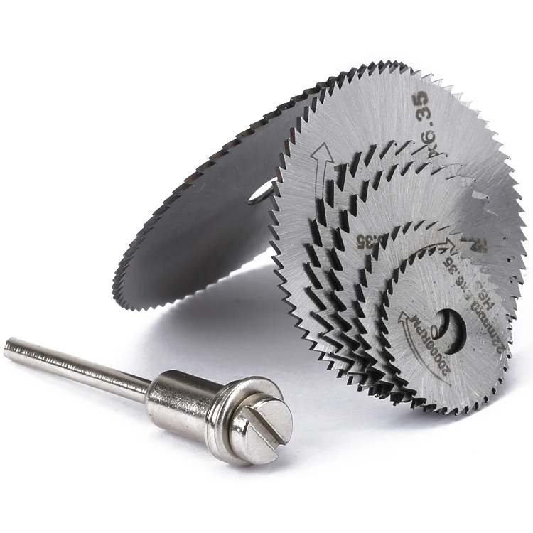 Дреля 7 шт. HSS роторные инструменты полотна циркулярной пилы режущие диски мини