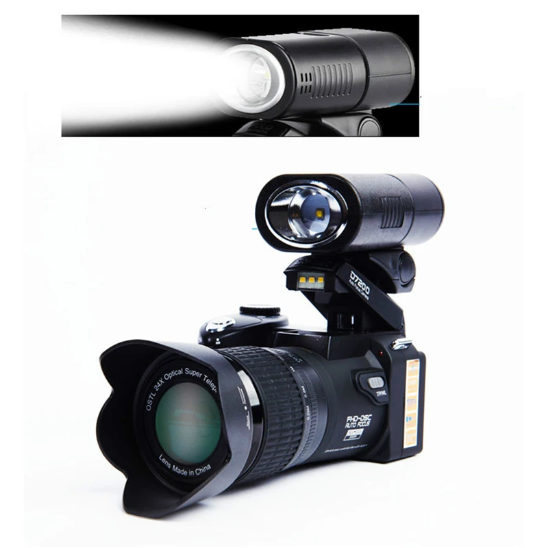 Цифровая камера ELRRICH POLO D7300 Профессиональная зеркальная видеокамера с