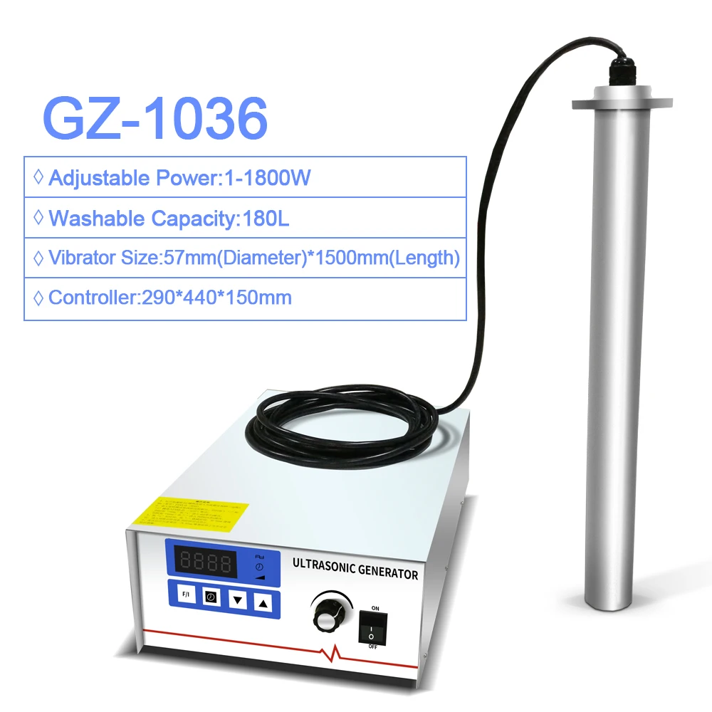 

Protable Ultrasonic Cleaner Input Vibration Rod Shock Stick Hardware Motherboard Mold Metal Washing machine Immersible