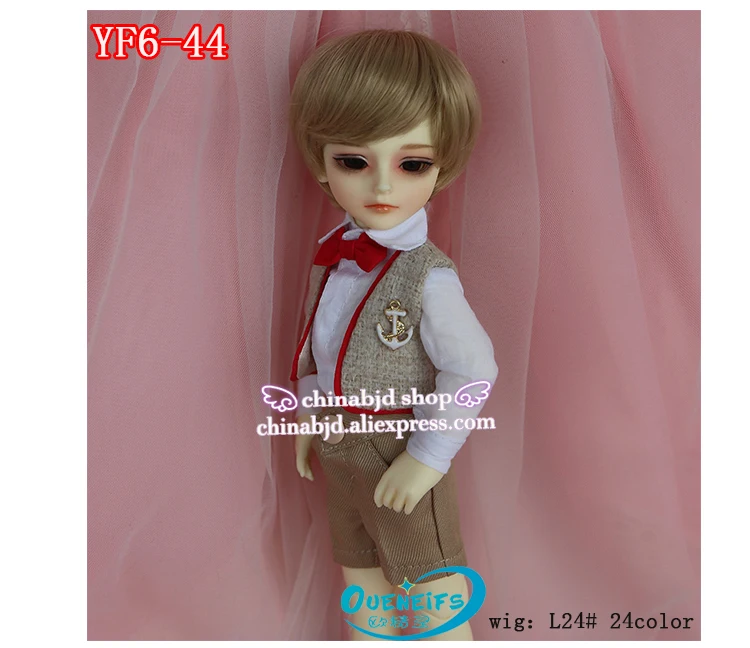 Одежда для куклы BJD SD 1/6 футболка с длинными рукавами и жилет юбкой бюстом или